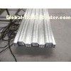 Galvanized metal decking sheet  , ribbed steel sheet for buildings , wall surfaces