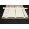 Kitchen Flooring High PVC Skirting Board Profiles Wooden With Silver Brush