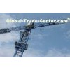 Painted QTZ Series Construction Tower Crane 150M Height With 5 Wall-attached Frame