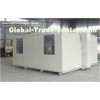 Smart Flexible White / Yellow Modular Flodable Container House With Aluminum Door