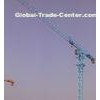 QTZ160P 10 tons 200m Q345B Steel Topless Tower Crane For Construction