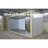 Prefab Container House for Cold Area - 100mm Thick Wall, Heat Conduction Cut-off
