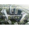 OEM Prefabricated Welding,Braking, Rolling And Painting Metal Commercial Steel Buildings