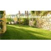 12800Dtex Outdoor Artificial Landscaping Turf Lawns for Garden 25mm