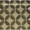 Luxury Smooth Glass Mosaic Tiles For Kitchen Backsplash 48x19x6mm