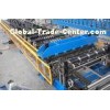 19 Stations Double Layer Sheet Roll Forming Machine with Hydraulic Automatic Cutting Unit