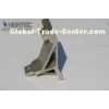Custom aluminum extrusion Door Profiles with Electrophoresis /  metal profiles