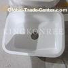 OEM Superior Stain Bacteria KKR Artificial Marble Stone Kitchen Sink / Solid Surface Sinks