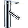 Ceramic Single Lever Basin Mixer Faucet / Brass Basin Faucet Hotel Taps HN-3A24
