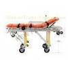 Flexible Heavy Duty Big Ambulance Stretcher Chair Trolley , Folding Stretcher With Wheels