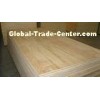 Furniture Grade Radiata Pine Faced Commercial Plywood With Poplar / Hardwood Core