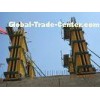 Steel Concrete Column Formwork Square / Rectangle With Timber Beam