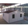 Sloping Roof Prefabricated Steel House Waterproof For Warehouse