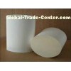 Round White Honeycomb CeramicCarrier , car Catalyst Supports