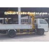 Telescopic Boom Truck Crane 2.1T For Safety Transport Materials