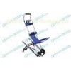 Small size aluminum alloy stair stretcher with wheels and safety belts