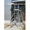 Ladder Climbing Scaffolding Aluminum alloy 2m Climbing Scaffold with 50.8mm * 1.475mm tube
