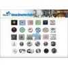 Electric Elevator Button Elevators Components with Braille , DC12V DC24V