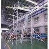 Painting Plastering Safety Adjustble Aluminium Mobile Scaffold / Mobile Scaffolding Tower