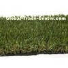 Landscape Synthetic Artificial Grass Four Colors U Shape Curly