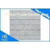 Square Polished Mosaic Wall Tile Italy Bianco Carrara White Floor Marble Tiles 12 x 12 Inch