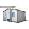 Flat pack folding container house / modular Villa with EPS sandwich panel
