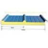 Wall Decorative  rock wool steel roofing sheets corrosion resistance
