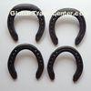 Durable Play Horseshoes , Plastic / Metal Rubber Horse Shoe