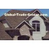 fiberglass waterproof Laminated Asphalt Shingles sloping roofs for hotel