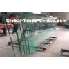 Flat / Curved Safety Tempered Glass Panels 25mm For Architectural
