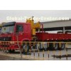 Durable 11meters Truck Mounted Crane 6300kg For Lifting Construction Materials