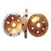 7 Segments Metal Diamond Concrete Floor Grinding Disc For Cement / Terrazzo