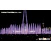 3D interactive musical water fountain with laser show