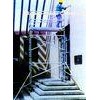 Walk Thru Frame Stairway Scaffolding Cold Pressed Aluminium Alloy Access Towers