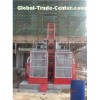 OEM 36 m / min Twin Cage SC200 Construction Hoist Elevator for Building