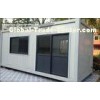 20 Foot Durable Glass collapsible container house / shelter modular homes for Living room