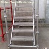 World Brand galvanized scaffolding ladder
