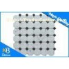 Bathroom Polished Octagon Marble Mosaic Tile Bianco Carrara White For Wall / Floor Tiles
