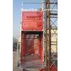 High efficiency 3200kg Construction Material Lifting Hoist Manual Ramp Door 0 ~ 60m / min