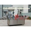 Gravity Steel Milk Filling And Capping Machine For Chemical Industrial , Oil
