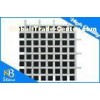 12" x 12" Polished Marble Mosaic Wall Tiles Black And White for Bathromm / Kitchen
