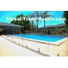 Fully Frameless Glass Pool Fencing , High Strengh Toughened Glass Fence Panels