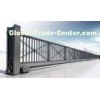 Heavy Duty Extra Aluminum Alloy Cantilever Trackless Sliding Gate , 40m Length