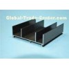 Extruded Aluminum Shapes 6063 T5 , Bronze Anodised Aluminum Structural Shapes