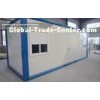 Waterproof Steel Blue and White Prefab Container House with EPS Sandwich Panel