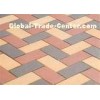 Customized Red Clay Brick Pavers , Concrete Driveway Pavers Sintered / Extrusion