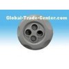 Double Rotatory Textured Gray Bathtub Nozzle Hot Tub Jets For Swimming Pool / Spa
