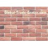 Decorative Interior Thin Brick Panels / Wall  Building Materials With Turned Color 210*55