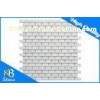 Bianco Bathroom Mosaic Marble Tile 12 X 12 Inch Subway Honed Stone Mosaic Tiles