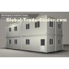 2 Floor Prefabricated Accommodation Container Dormitory with Steel Sandwich Panel